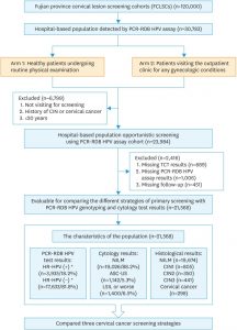  PCR-reverse dot blot human papillomavirus genotyping as a primary screening test for cervical cancer in a hospital-based cohort.
