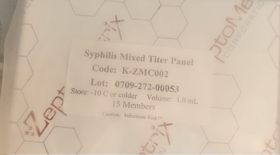 syphills mixed titer panel